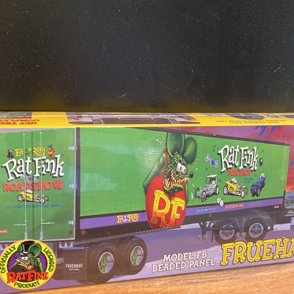Rat Fink AMT 1/25 scale model Fruehauf Van. - Picture 15 of 15